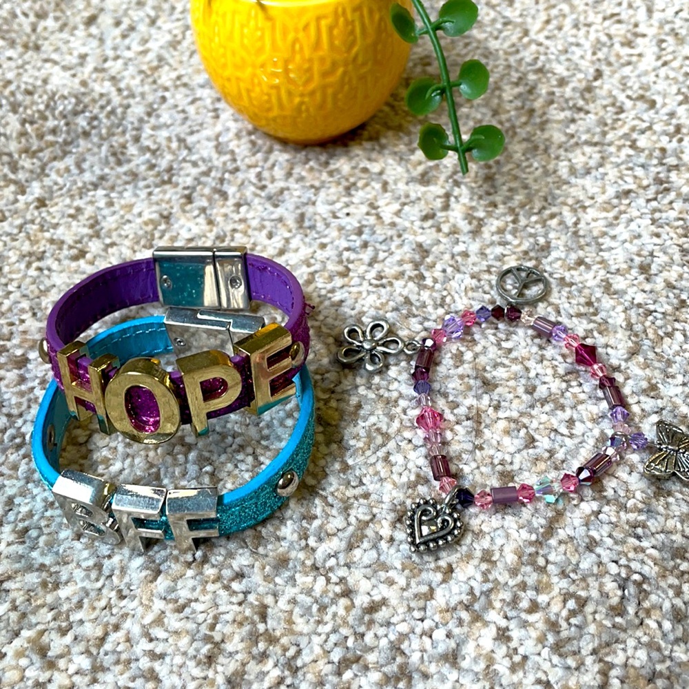 *Host Pick* Lot of 3 Girl’s Bracelets EUC
